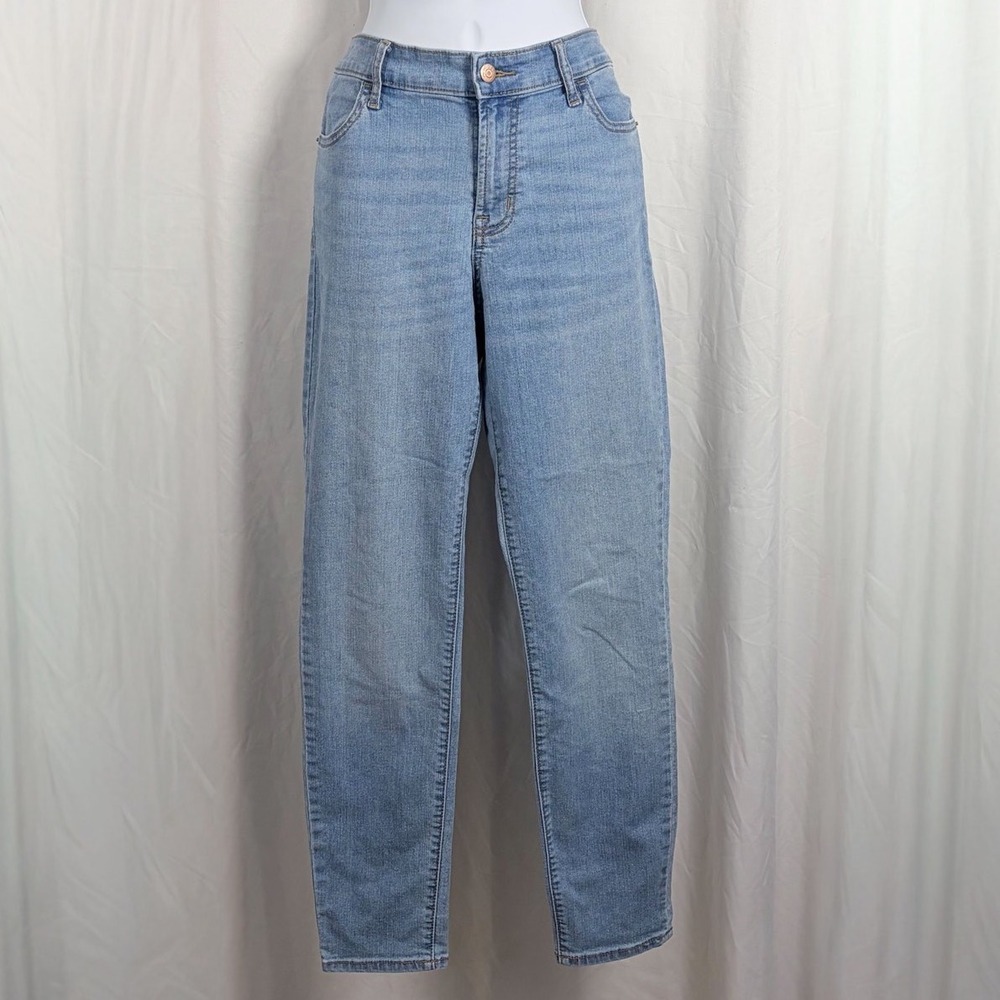 Old Navy Super Skinny Mid Rise‎ Jeans Women's Size 10 Light Wash Stretch